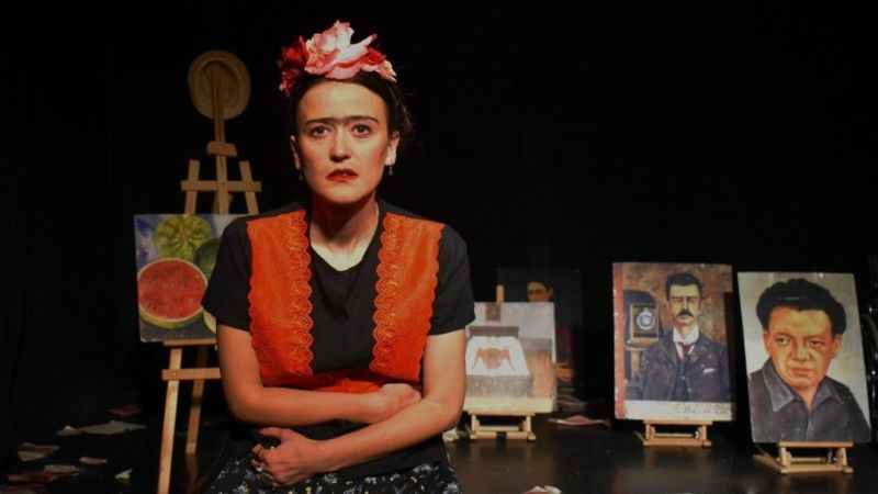 Frida Kahlo oyunu Bodrum'da seyirciyle buluşuyor Frida Kahlo oyunu Bodrum'da seyirciyle buluşuyor