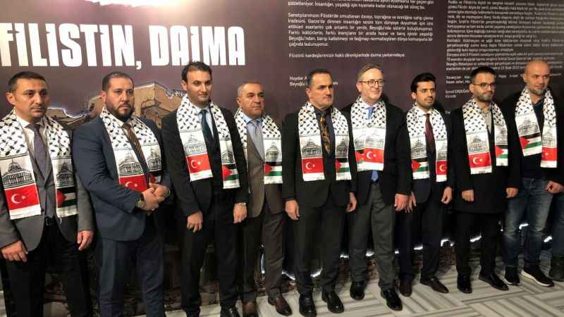 Beyoğlu’nda “Filistin, Daima” sergisi sanatseverlerİ bekliyor Beyoğlu’nda “Filistin, Daima” sergisi sanatseverlerİ bekliyor