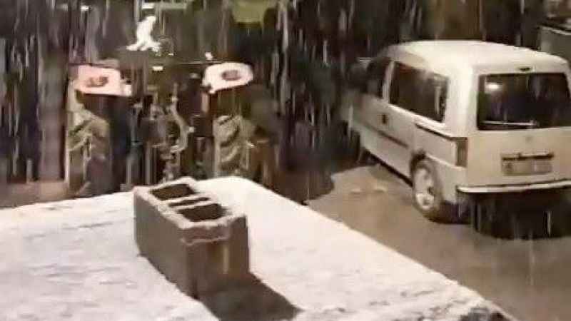 Antalya'nın yaylalarında kar Antalya'nın yaylalarında kar