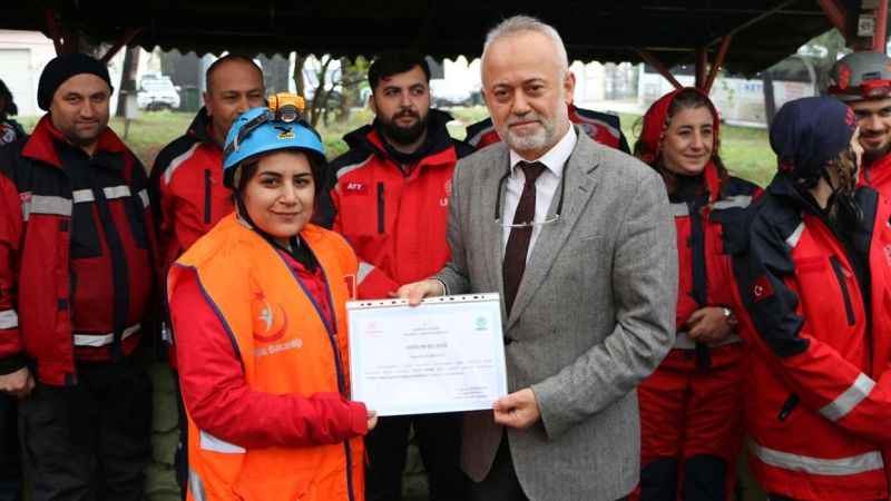 22 sağlık personeli UMKE’ye katıldı 22 sağlık personeli UMKE’ye katıldı