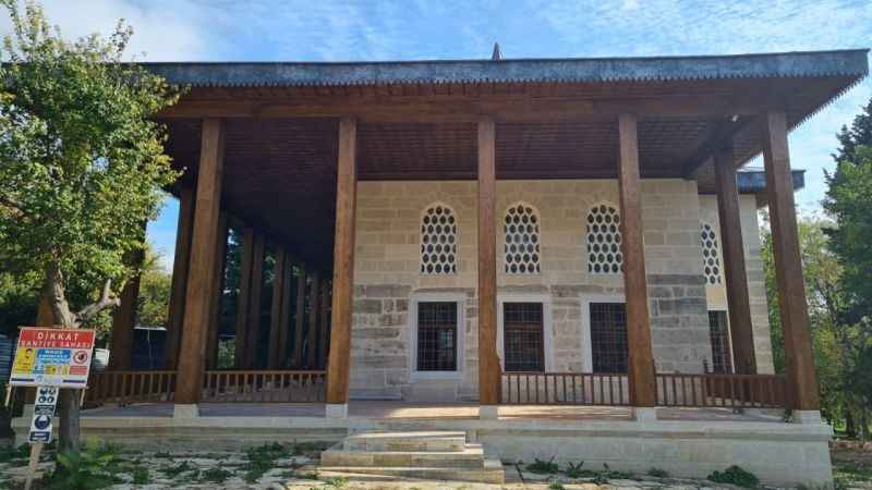 Davutpaşa'daki Sancak Köşkü’nün restorasyonu bitmek üzere Davutpaşa'daki Sancak Köşkü’nün restorasyonu bitmek üzere