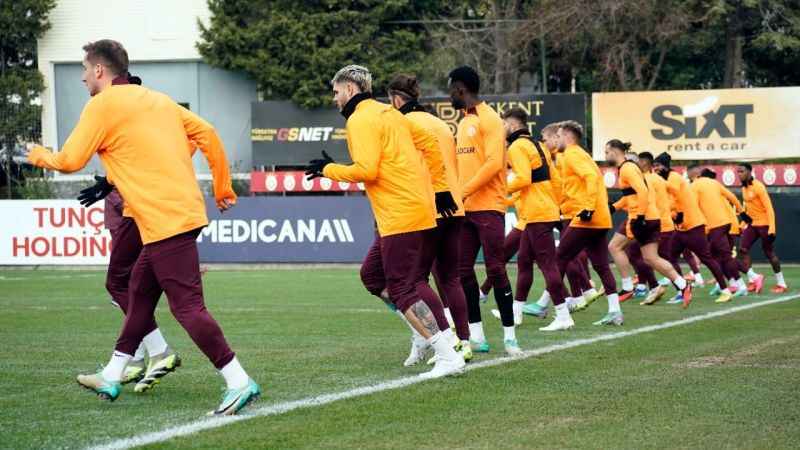 Galatasaray, Kopenhag maçı hazırlıklarını tamamladı