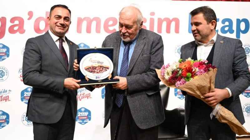 Biga Kitap Festivali, İlber Ortaylı söyleşisi ile başladı