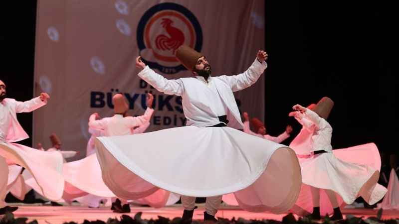 Denizli'de Hz. Mevlana için anma programı Denizli'de Hz. Mevlana için anma programı