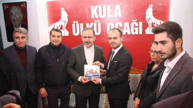 Eski Bakan Kasapoğlu memleketindeki yatırımları inceledi Eski Bakan Kasapoğlu memleketindeki yatırımları inceledi