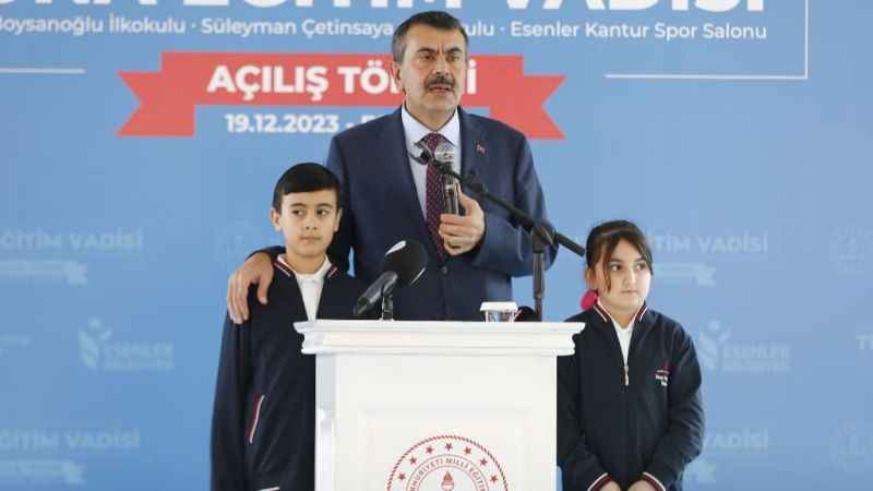 Bakan Tekin: 