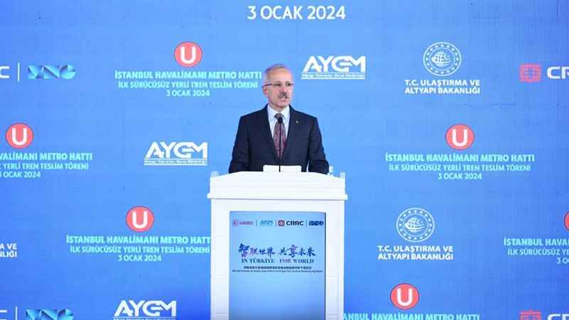 Ulaştırma ve Altyapı Bakanı Uraloğlu: 