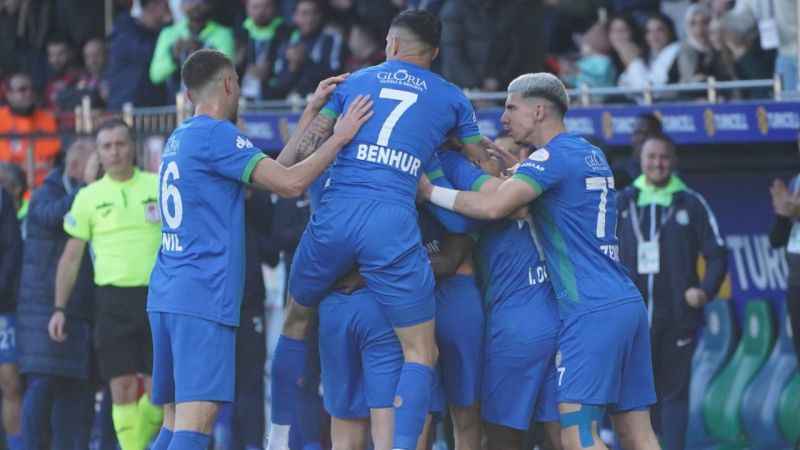 Çaykur Rizespor yeni yıla 3 puanla başladı