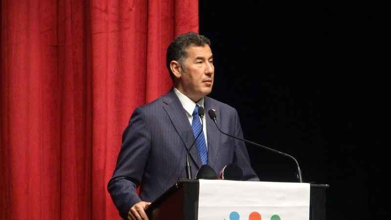 Sinan Oğan Balıkesir'de Türkiye İttifakı Partisi il kongresine katıldı