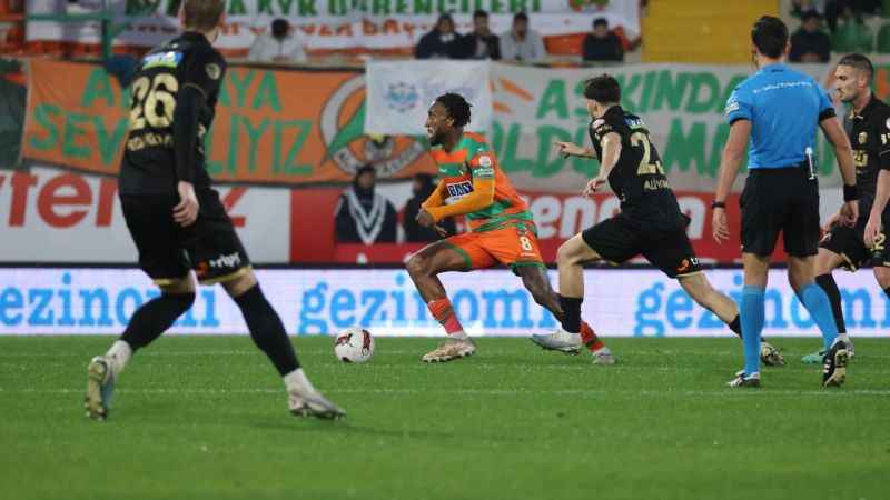 Alanyaspor ile MKE Ankaragücü puanları paylaştı