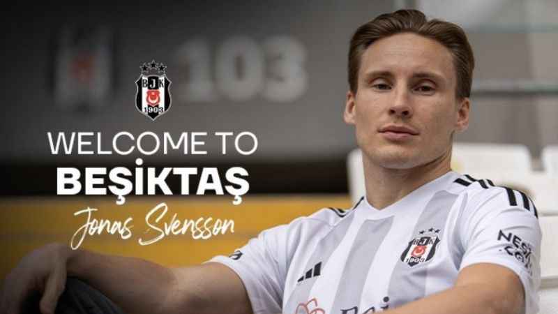 Jonas Svensson, Beşiktaş kadrosunda Jonas Svensson, Beşiktaş kadrosunda