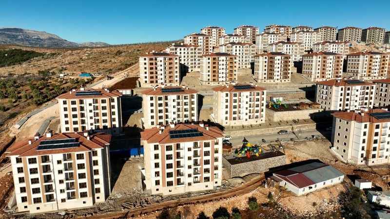 Deprem konutlarının sağlamlığı takdir edildi