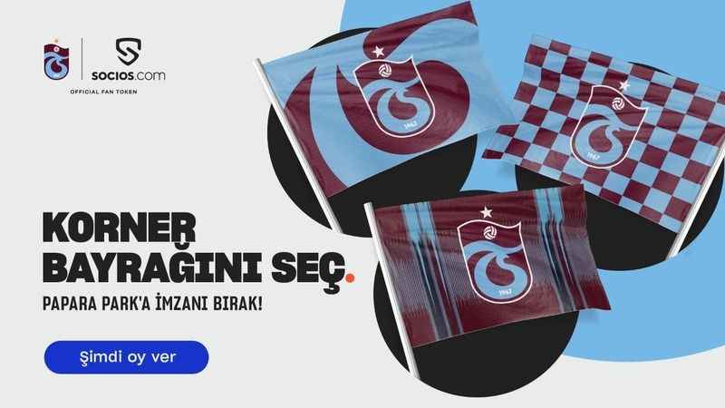 Korner bayrağı tasarımına Trabzonsporlu taraftarlar karar verecek Korner bayrağı tasarımına Trabzonsporlu taraftarlar karar verecek