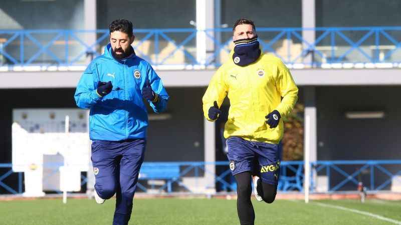 Fenerbahçe Gaziantep'te, Rade Krunic ilk antrenmanında