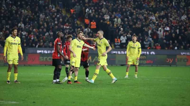 Fenerbahçe, Gaziantep deplasmanında kazanırken zorlandı