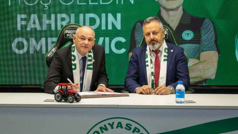 Konyaspor'un yeni teknik direktörü Fahrudin Omerovic Konyaspor'un yeni teknik direktörü Fahrudin Omerovic