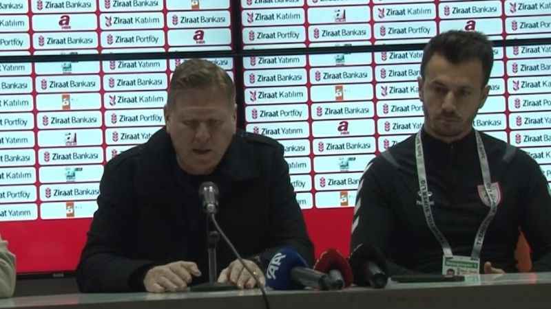 Marcus Gisdol: Maçtan önce normalden farklı olarak birçok değişiklik yaptık