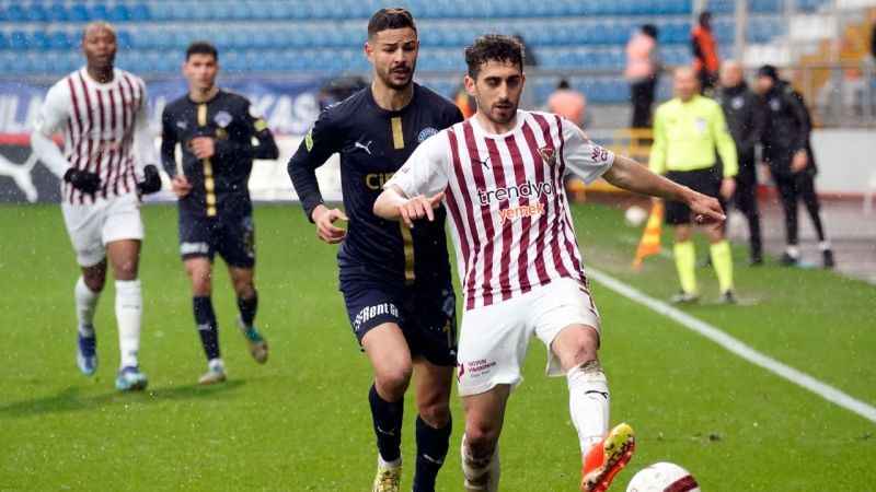 Hatayspor, Kasımpaşa'ya tek devre dayanabildi