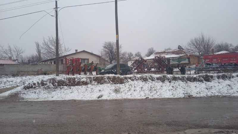 Edirne'de kar ve yağmur yağışı başladı