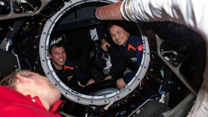 Astronot Gezeravcı için ISS’te veda töreni düzenlenecek