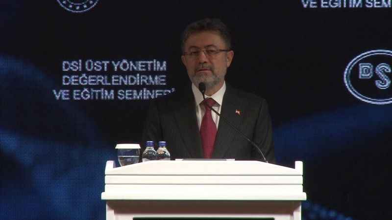 Bakan Yumaklı: "Su ihtiyacı günden güne artıyor"