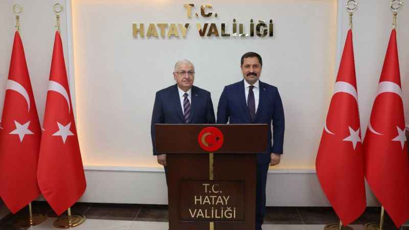Bakan Güler, Hatay’da Bakan Güler, Hatay’da