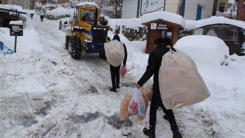 Hakkari kar altında Hakkari kar altında