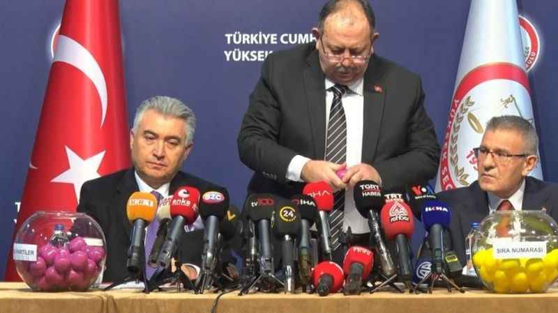 Yerel seçimlerde için partilerin sıralaması belli oldu Yerel seçimlerde için partilerin sıralaması belli oldu