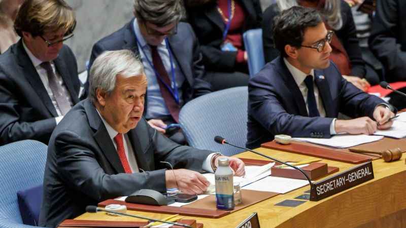 Guterres: Gazze'de 120 gündür ölüm, yıkım var