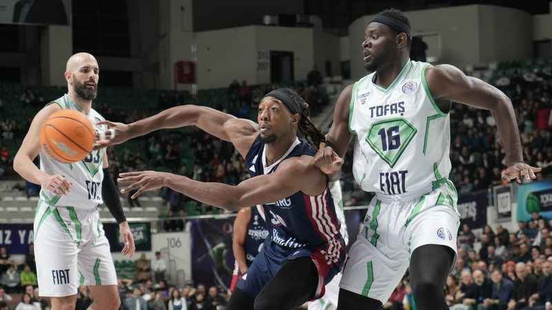 Tofaş, Basketbol Şampiyonlar Liginde SIG Strasbourg'u mağlup etti