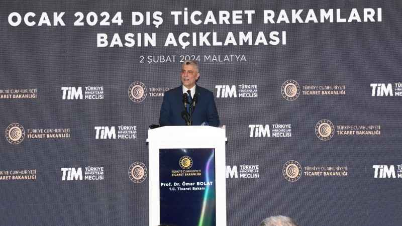 Türkiye’nin Ocak ayı ihracatı 20 milyar dolar oldu
