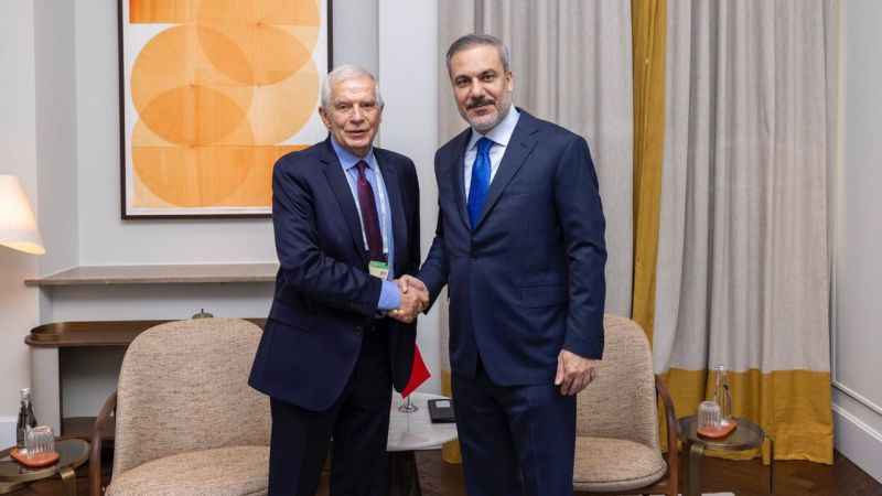 Dışişleri Bakanı Fidan, AB Yüksek Temsilcisi Borrell ile görüştü Dışişleri Bakanı Fidan, AB Yüksek Temsilcisi Borrell ile görüştü