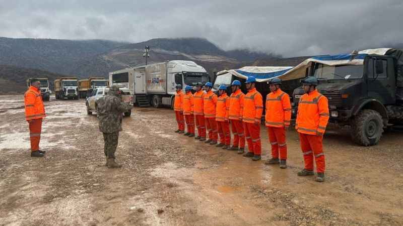 İliç’te 3. Ordu Komutanlığı arama-kurtarma timleri denetlendi