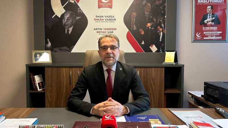 Yeniden Refah Partisi Genel Başkan Yardımcısı Gül: “100 ilçelik bir talebimiz olmamıştır” Yeniden Refah Partisi Genel Başkan Yardımcısı Gül: “100 ilçelik bir talebimiz olmamıştır”