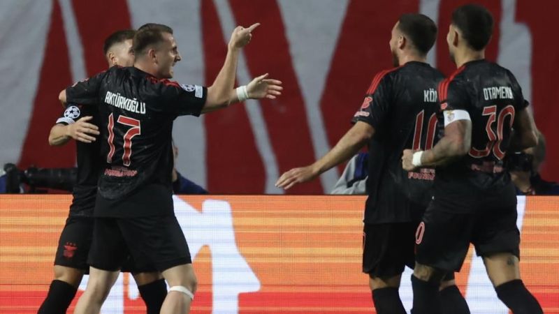 Benfica, Kerem ve Orkun'un golleriyle kazandı