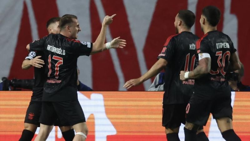 Benfica, Kerem ve Orkun'un golleriyle kazandı