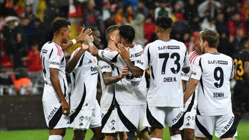 Beşiktaş, Kayseri'de ikinci yarıda coştu: 3-0