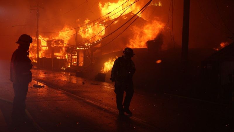 Los Angeles’taki orman yangınlarında 166 bin kişiye tahliye uyarısı