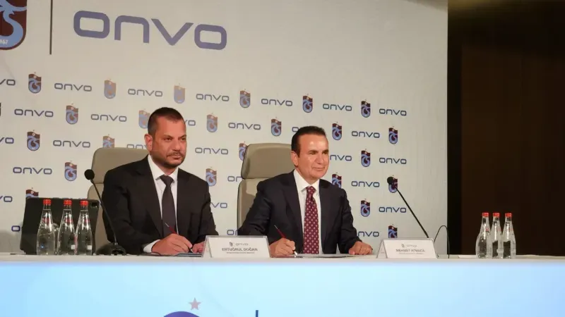 Trabzonspor’un forma sırt sponsoru Onvo oldu