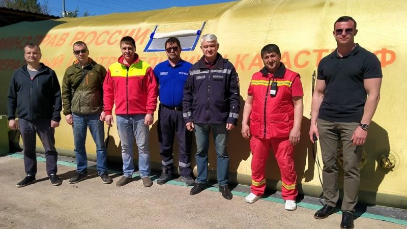 Rusya, Erzin’e Seyyar Hastane Kuruyor Rusya, Erzin’e Seyyar Hastane Kuruyor