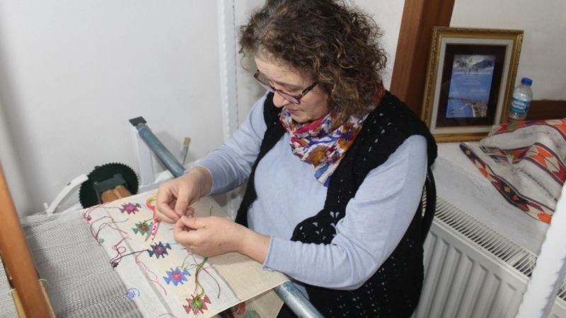 Sinop’un keten dokumaları yaza hazırlanıyor