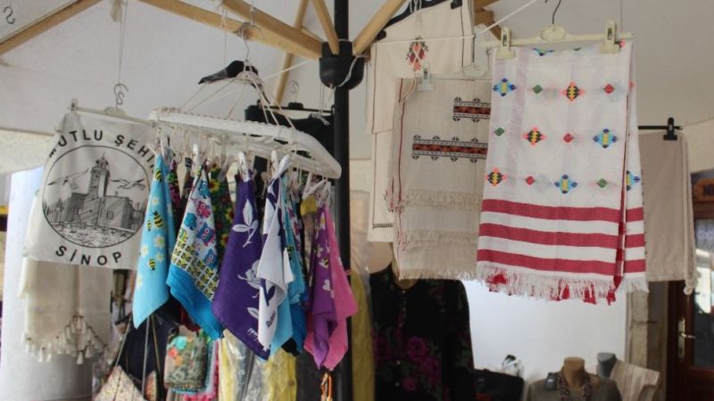 Sinop’un keten dokumaları yaza hazırlanıyor