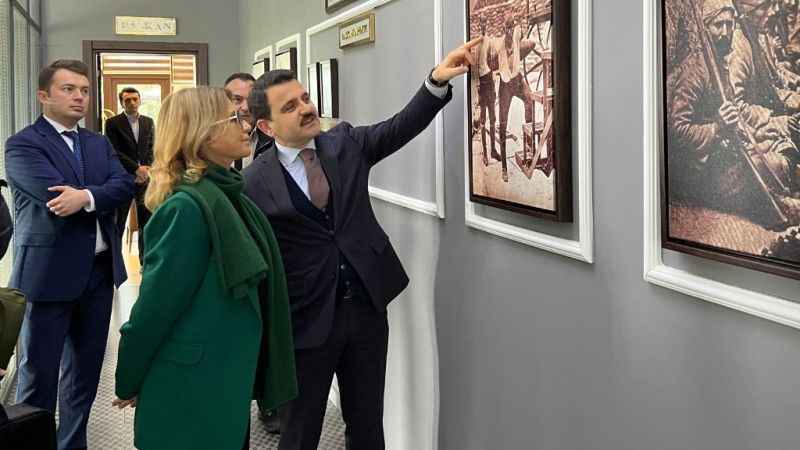 Tansu Çiller, Çanakkale Tarihi Alanı gezdi