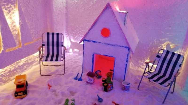 Hastalar bu tuzlu odada şifa bulacak!