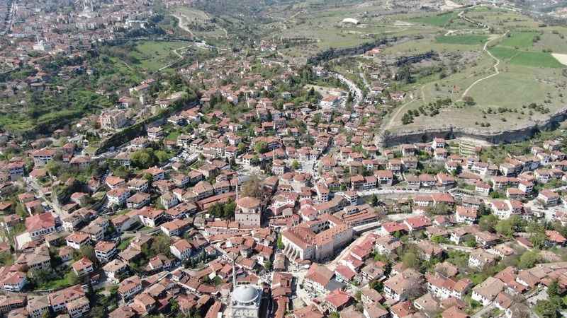 Bayramda Safranbolu’ya turist akını