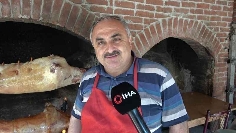 Sinop'ta bir Osmanlı lezzeti: Sırık kebabı Sinop'ta bir Osmanlı lezzeti: Sırık kebabı
