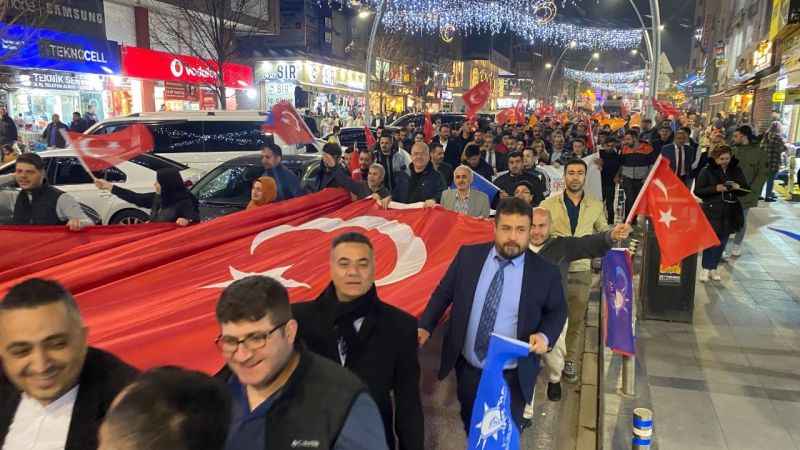 İstanbul'da 2023'ten 2053'e yürüyüşü İstanbul'da 2023'ten 2053'e yürüyüşü