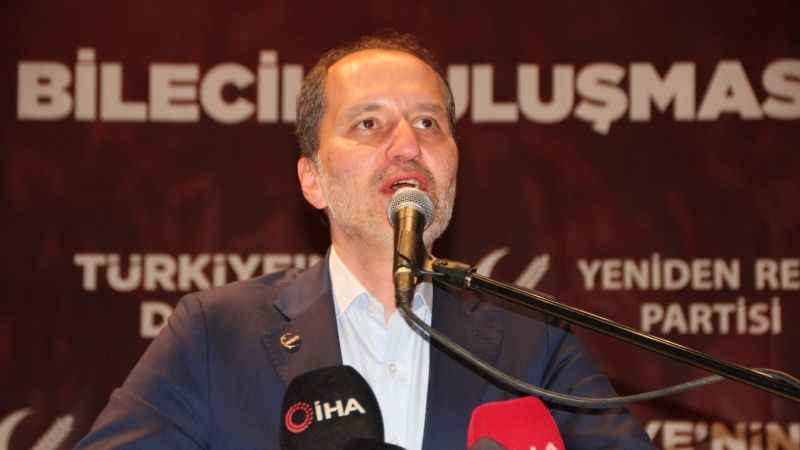 'Yeniden Refah' anahtar parti konumunda 'Yeniden Refah' anahtar parti konumunda