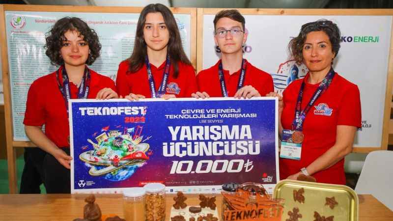Teknofest 2023'te en çevreci projelere ödül Teknofest 2023'te en çevreci projelere ödül