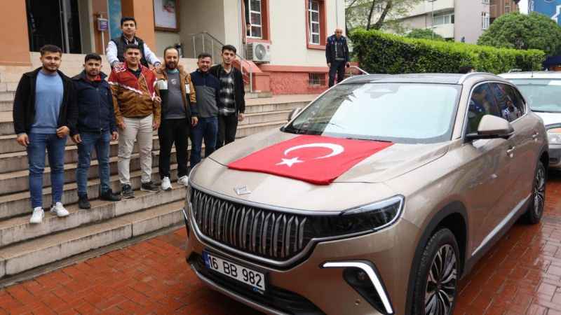 TOGG asker uğurladı